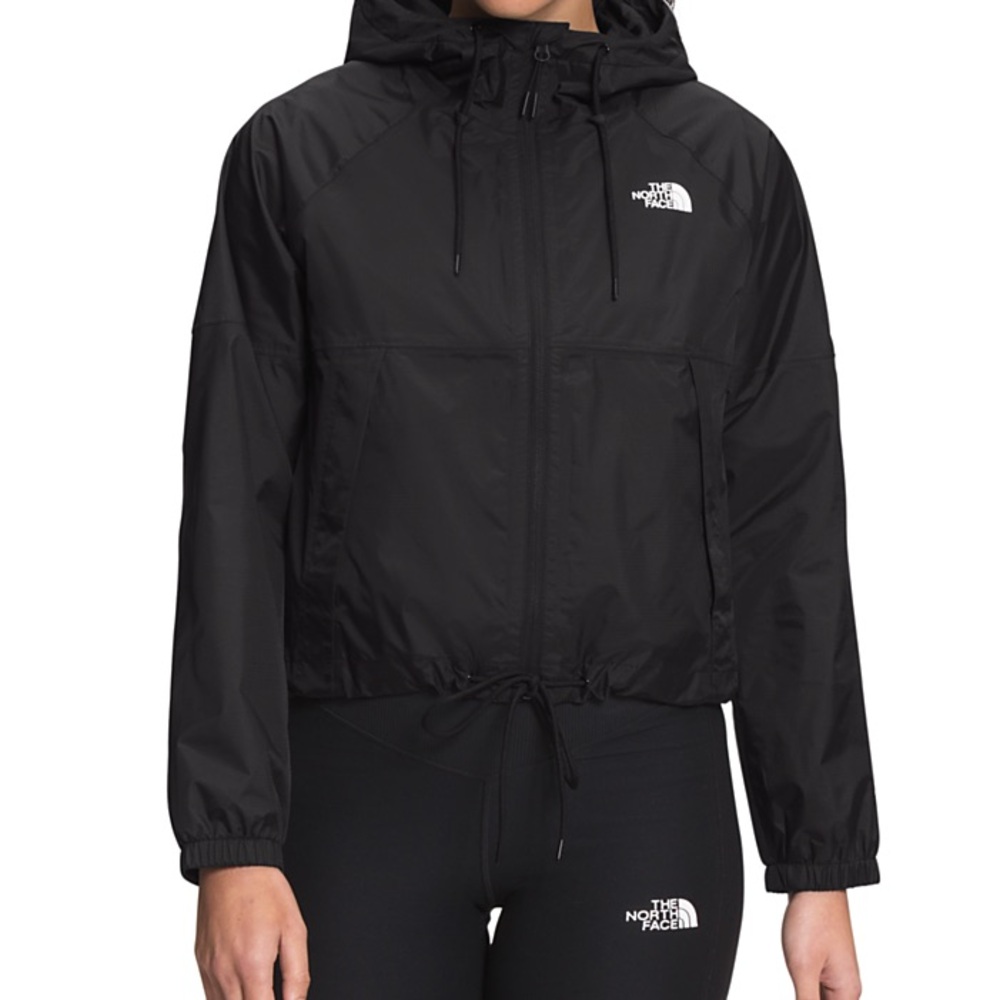 The North Face TNF black Women's Antora Hooded Rain Jacket size m